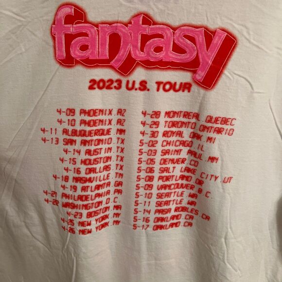 M83 Fantasy 2023‎ Tour Synth-Pop Shoegaze Rock Band Tee 2XL - Picture 5 of 5